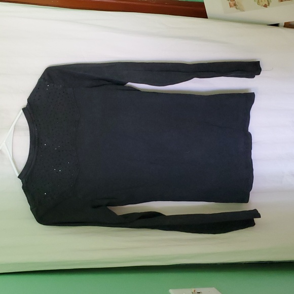 Vintage Y2k Sparkly Affliction Long Sleeve T Shirt - Picture 8 of 11